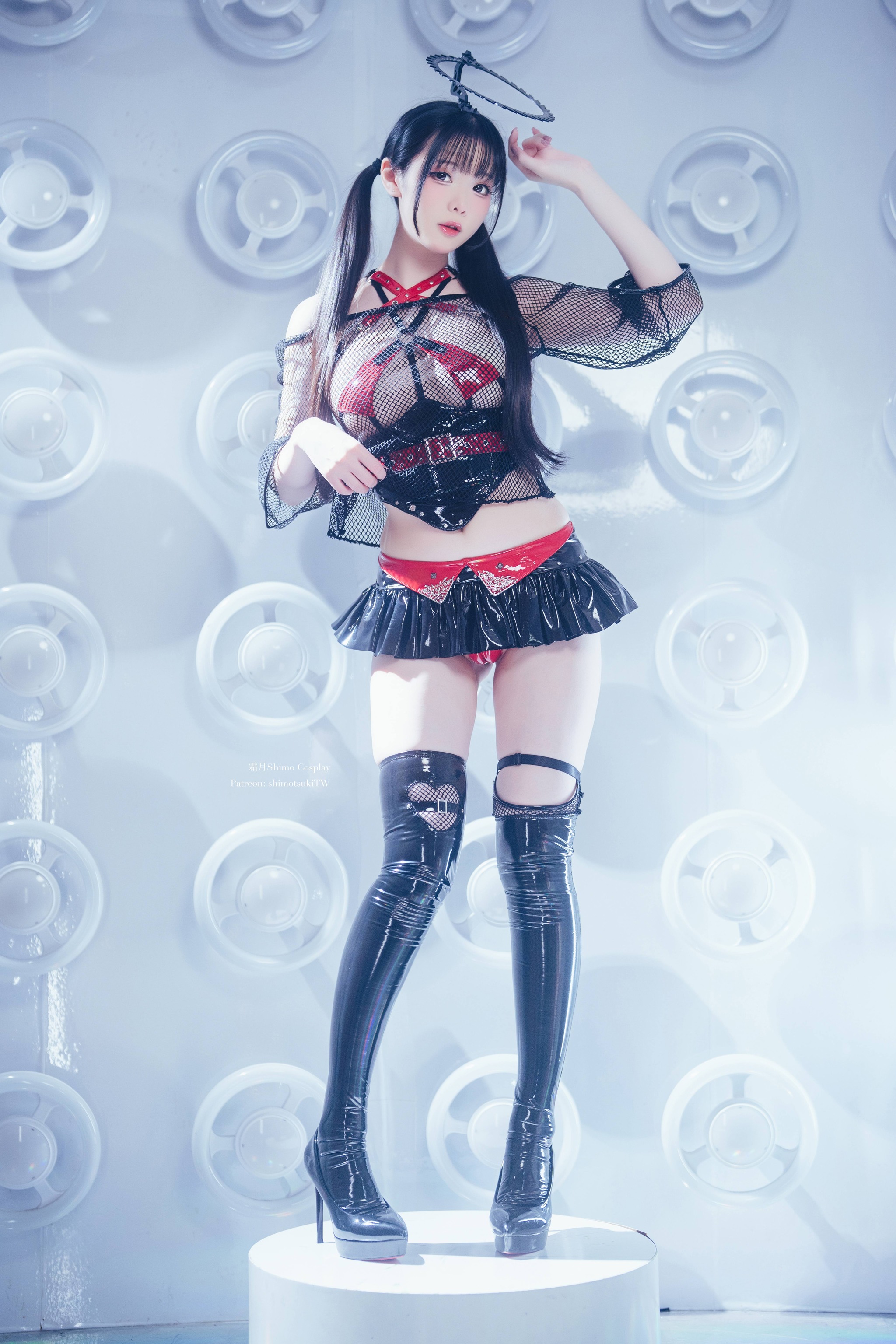 霜月shimo - NO.146 2025年09月订阅 賽博黑天使 Cyber Black Angel [20P3V]-XikXak